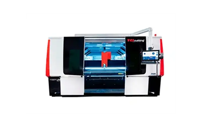 TCI Cutting Speedline – XXL fiberlaserskærer til store formater (op til 20 kW / 6 m) 