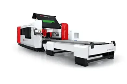 TCI Cutting Dynamicline – High-end fiberlaserskærer til metalplader (op til 20 kW / 4G / 50 mm)
