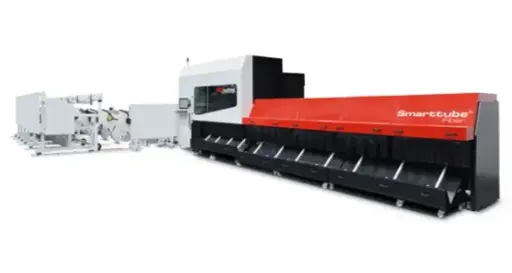 TCI Cutting Smarttube – Fiberlaserskærer til rør og profiler (ø20–220 mm / 6–12 m) 