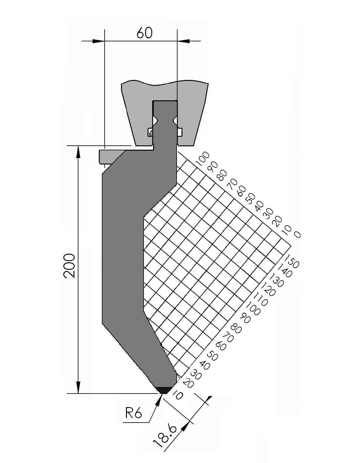 Wila BIU-235/1 R=4mm