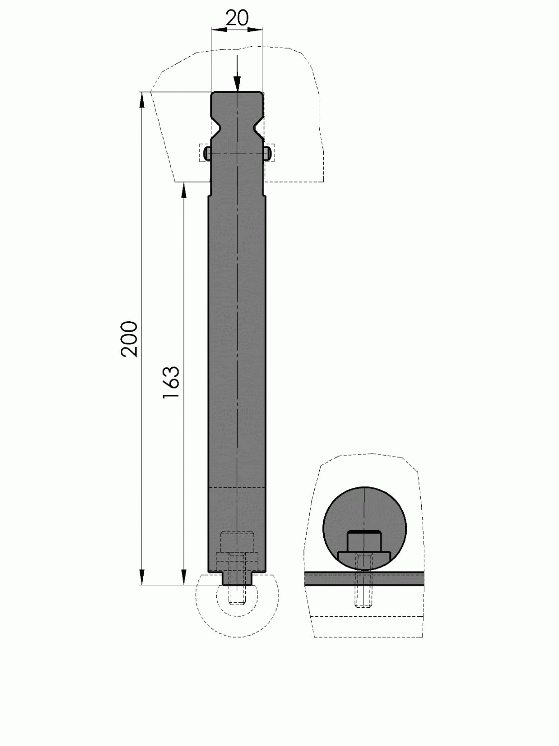 Wila HU-024/1 L=515mm