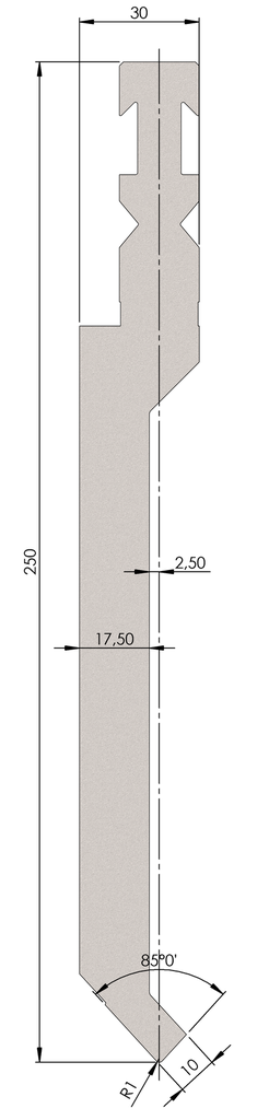 Wila P2 WRFA H250/FSH 200mm (segm) 