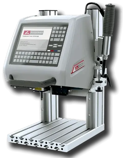 Markator FlyMarker Station - Stationær prægningsmaskine til typeplader og små emner 